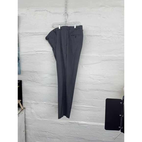 Egara Other - Egara Mens Dress Pants Trousers Wool Solid Size 48 Gray Business Suit
